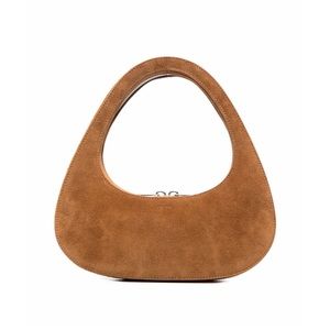 Coperni baguette suede bag